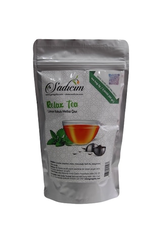 Sadıcım Relax Limon Kokulu Süzen Poşet Melisa Çayı 80 G