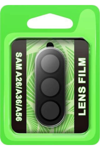 Gld-spt- Newface Samsung Uyumlu Galaxy A26 Raze Metal Kamera Lens - Siyah