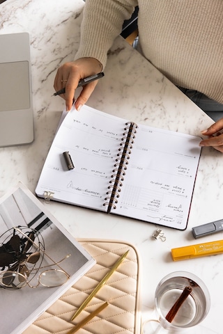 A5 Spiralli Süresiz Planlayıcı Ajanda Galaksi - 15x21 Galaksi