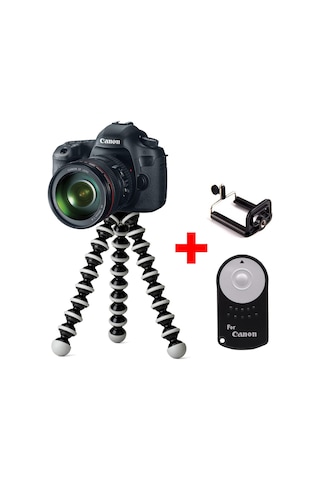 Canon Fotoğraf Makineleri İçin Masaüstü Tripod Seti