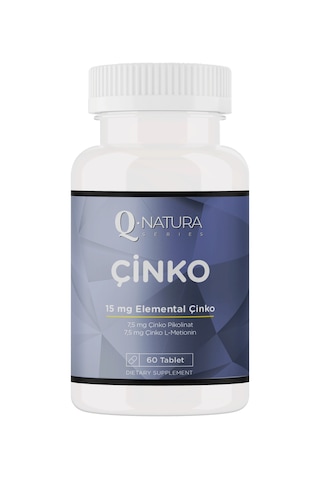 Q Natura Series Çinko 60 Tablet