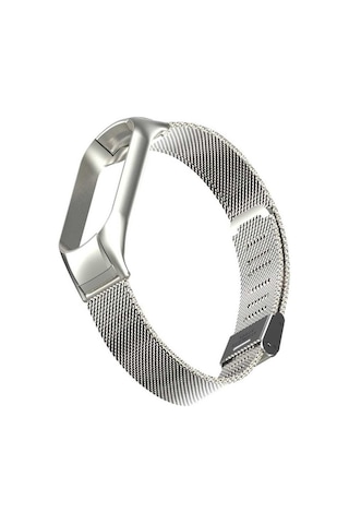 Xiaomi Mi Band 5 Uyumlu Krd-06 Metal Zore Kordon-rose Gold