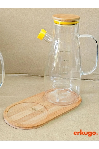 Bambu 2 Bölmeli Yağdanlık Altlığı, Yağdanlık Standı, Sosluk Standı Bambu 2 Bölmeli Yağdanlık Altlığı, Yağdanlık Standı, Sosluk Standı
