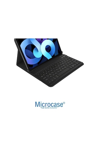 Apple Uyumlu iPad Air 5. Nesil 10.9 Bluetooth Klavyeli Standlı Kılıf - Bkk1