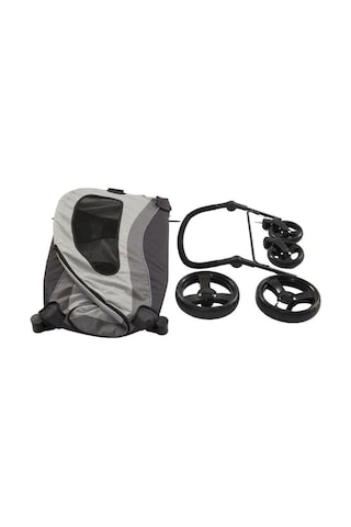 Tommy Evcil Hayvan Arabası 90x73x108 Cm Gri Max 60 Kg