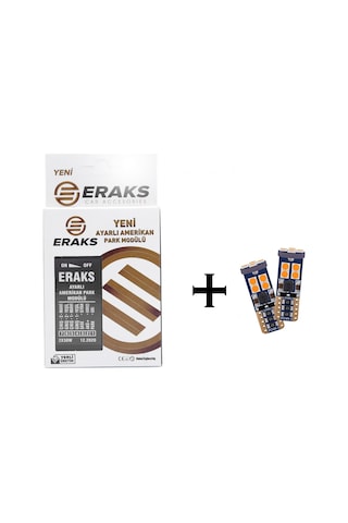 Eraks Ayarlı Amerikan Park Modülü Ve T10 Turuncu Led N11.36890