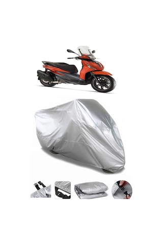 Piaggio Beverly 400 Motosiklet Brandası Su Geçirmez Örtü