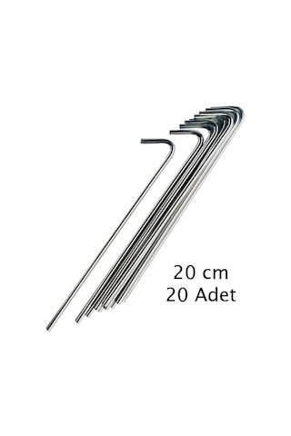 Ferrino Çelik Çadır Kazığı 20 Adet 5mm Renkli