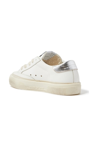 Golden Goose Çocuk Vintage Deri Sneaker Beyaz