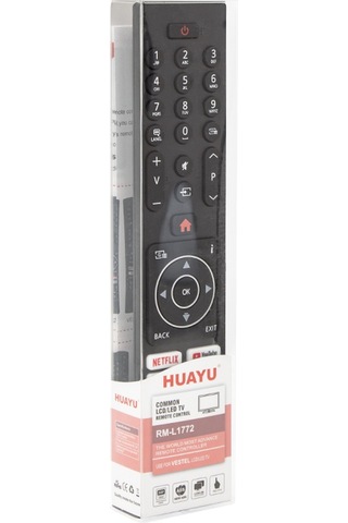 Huayu Rm-l1772 Netflix-youtube-twitch-prime Video Tuşlu Vestel Uyumlu Universal Lcd Led Tv Kumandası