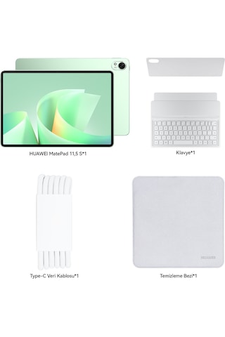 Huawei Yeni 2026 Matepad 11.5 S Ultra Net Papermatte Ekran 12 GB 256 GB 11.5" Tablet + Klavye