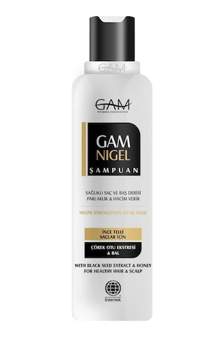 Gam Nigel Ve Ince Telli Saçlar Için Şampuan Pantenol & Kollajen Içerir 275 ML