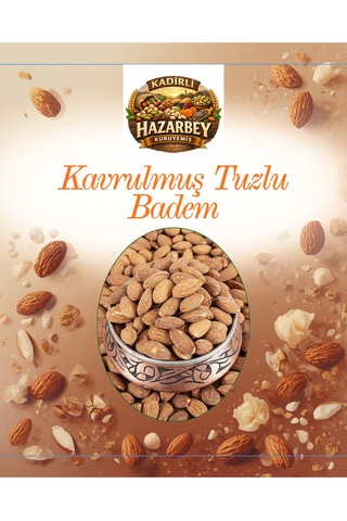 Kadirlihazarbey Kavrulmuş Badem 100 G