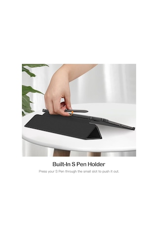 Samsung Galaxy Tab S9 Fe/s10 Fe 10.9inç Uyumlu Kılıf S Pen Kalem Bölmeli Smart Kapak