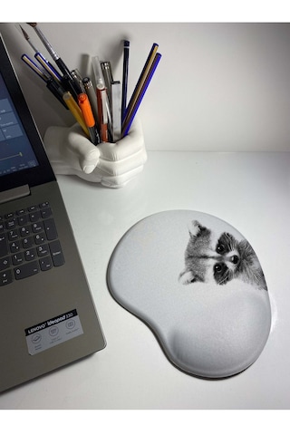 Bebek Rakun Bilek Destekli Mouse Pad Mousepad