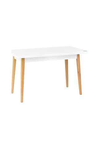 Vilinze Ege Sandalye Ve Bank Avanos Ahşap Mdf Mutfak Masası Takımı - 70x120 Cmtk-avns-70120-nb-ege19n-peri40n-sbeyaz Kırık Beyaz