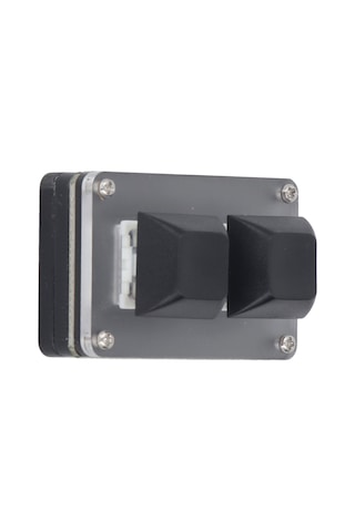 Mufunye 2 Tuşlu Usb Programlanabilir Mini Klavye, Rgb Işıklı, Kopyala-yapıştır-kes Ve Kısayol Tuşları, Akrilik Malzeme İle Taşınabilir