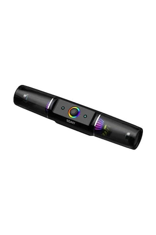 Soaiy SH19 Simple Versiyon Kablosuz Bluetooth Hoparlör - RGB Işıklı - Stereo - ZORE-219890