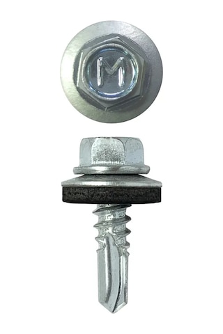 Daxmer Metal İçin Çinko Kaplı 5,5x19 Çatı Vidası 250 Adet 273736361 Diğer