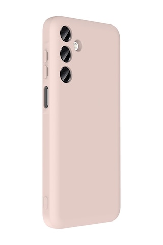 Samsung Uyumlu Galaxy A16 Kılıf Kamera Korumalı Kartlık Hazneli Zore Vitra Kapak Pembe