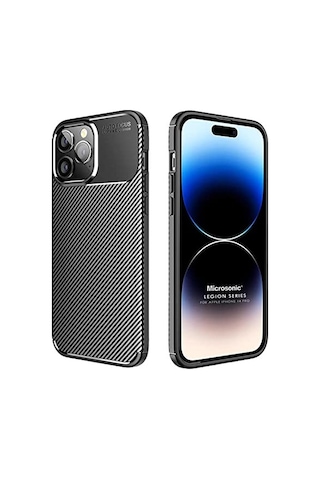 Apple İphone 14 Pro İçin Kılıf Legion Series Siyah İphone 14 Pro İle Uyumlu Kılıf - Siyah