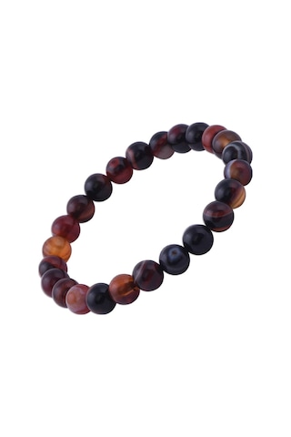 Damarlı Akik Taşı Bileklik