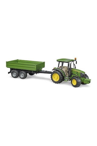 Bruder John Deere 5115M Traktör Ve Römork - Br02108