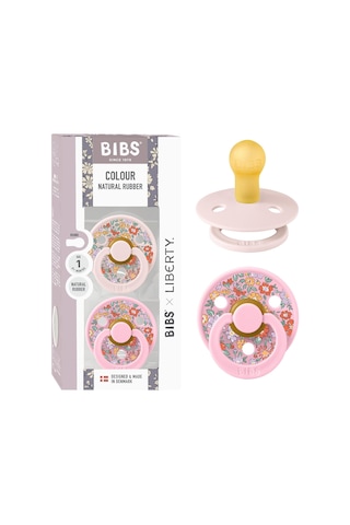Bibs X Liberty Colour 2'li Emzik Oscar Mea.-Petal 0-6 Ay