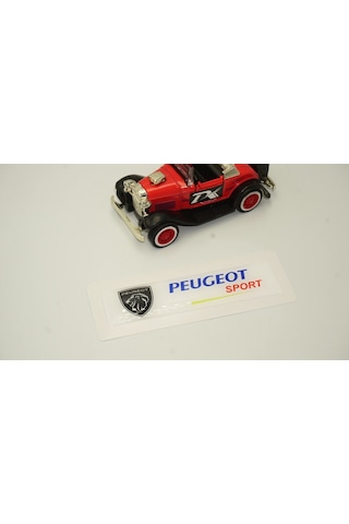 Peugeot Sport Lion Logo Damla Silikon Plaka Logo Arma Amblem Yeni