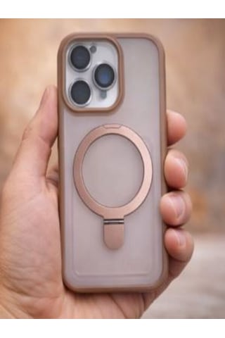 Mmc Trend Apple Uyumlu iPhone 16 Pro Max Lensli Telefon Kılıfı Titan Gri