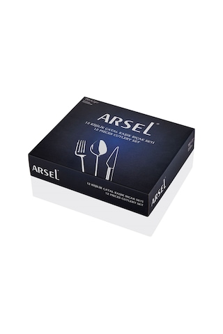Arsel Venüs Titanyum Mat Gold 84 Parça 12 Kişilik Çatal Kaşık Bıçak Seti 304 Kalite 4 Mm Ağır Premium Gümüş