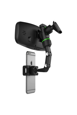 Dikiz Aynası Telefon Tutucu Araç İçi 360 Derece 1. Kalite Siyah