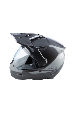 Klim X1 Alpha Carbon Korumalı Adv Kask Metalik Gri