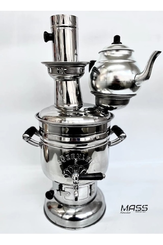 Sözenler Demlikli 4.5 L Kömürlü Semaver + Çanta