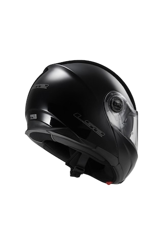 LS2 FF325 Strobe Çene Açılır Kask Siyah