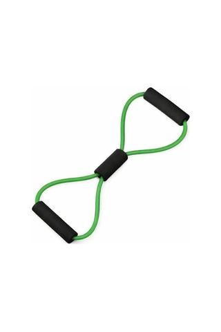 Delux Serisi Lastik Günlük Spor Fitness Mb 46029 Ayak Göğüs Egzersiz Lastiği Cex 5 8 1000mm Yeşil
