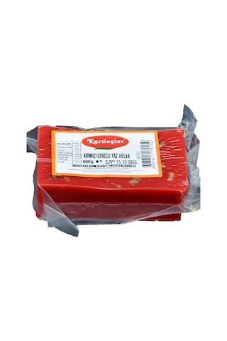 Kardeşler Cevizli Kırmızı Yaz Helvası 3 x 400 G