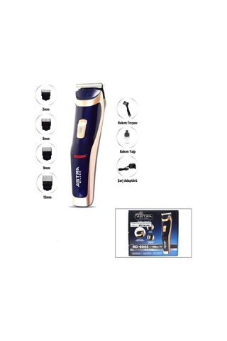 Astra Sılver Dıngılg Rd-6005 Saç Sakal Kesme Traş Makinesi Fiş Şarjlı Led Gösterge Diğer