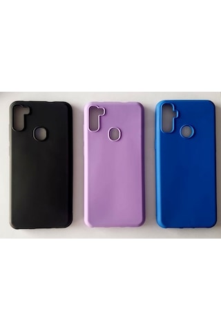 Samsung Uyumlu Galaxy A11 Ruber Case Yumusak Slikon Kilif 455203219