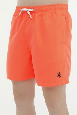 Lumberjack Ml Gustavo 19ct483 4fx Coral Erkek Deniz Şortu 000000000101572456