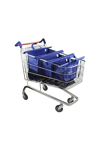 Trolley Bags Alışveriş Çantası Fileli 3'lü Set