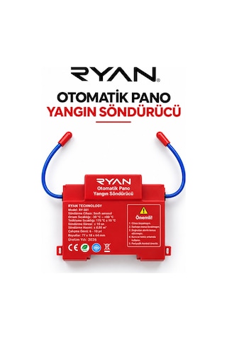 Elektrik Panosu Otomatik Yangın Söndürücü Ry-ys01