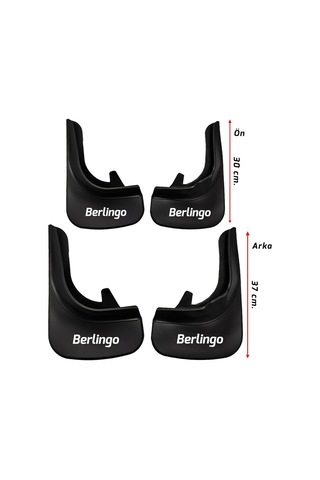 Citroen Berlingo Paçalık Tozluk Çamurluk Ön Arka 4'lü Set
