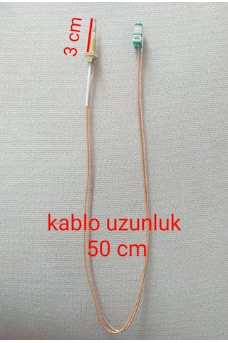 Bosch Uyumlu - Siemens  Ankastre Ocak Termokupl / Emniyet Sensörü 535521056