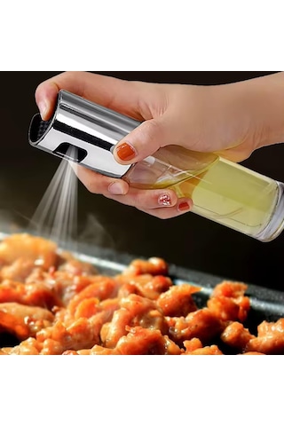 Sprey Yağdanlık Cam Yağlık, Sirke Ve Limon,sos Püskürtücü Güçlendirilmiş Cam Çok Renkli