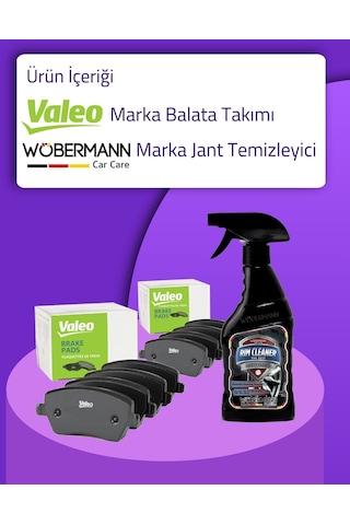 Renault Megane 2 2003-2010 Valeo Ön ve Arka Fren Balatası