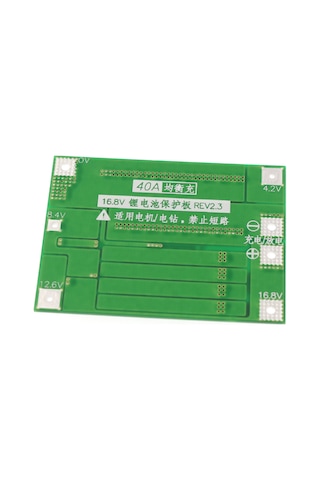 Kosona 4 Seri 40a Akü Koruma Paneli - Dengeleme Fonksiyonu İle 4 Büyük Direnc, Sürekli Deşarj Akımı 40a