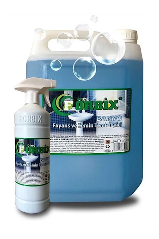 Forbix Banyo Fayans Ve Zemin Temizleyici 5 Kg + 1 Kg