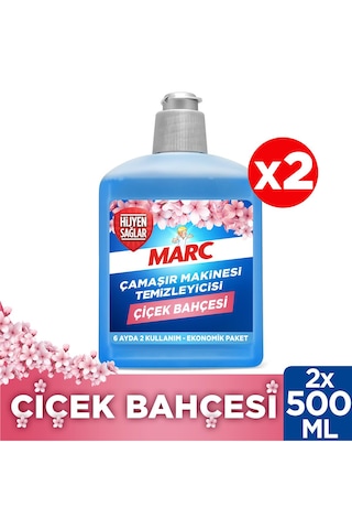Marc Çamaşır Makinesi Temizleyici Floral 2 x 500 ML
