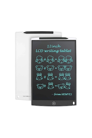 Vothoon 12 Inc Writing Lcd Grafik Dijital Kalemli Çizim Tableti Yazı Tahta Not Yazma Eğitim Tableti 50087899